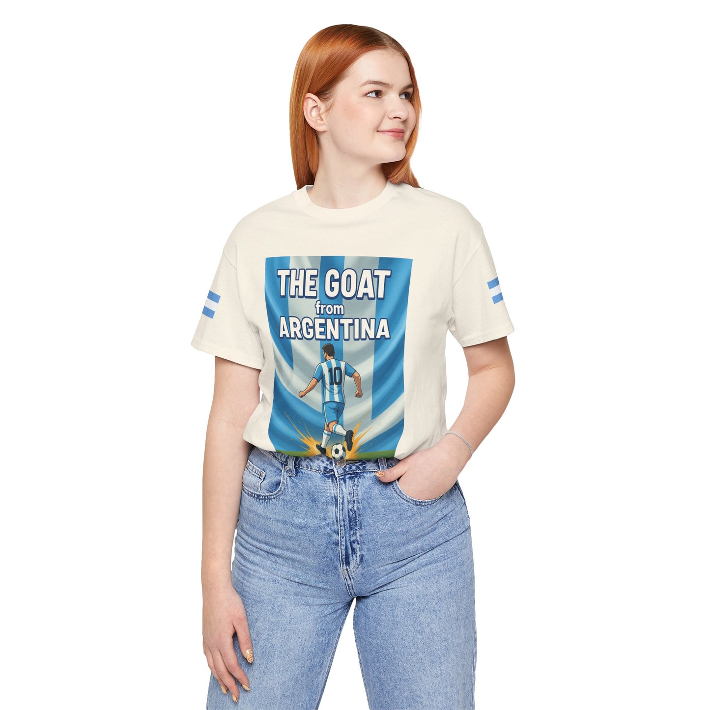 The GOAT from ARGENTINA Team Tee - Casual Fashion T-Shirt, USA World Cup 2026 Limited Edition