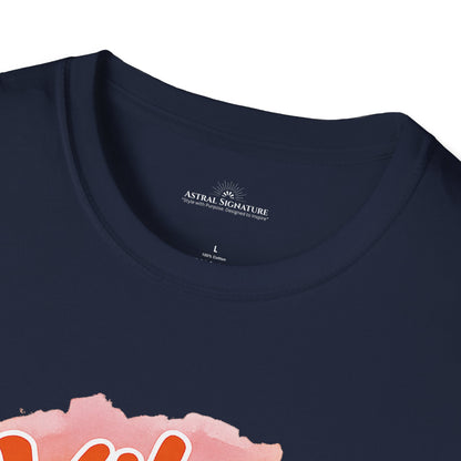 Vibe with Soul Tee, Motivational Unisex Softstyle T-Shirt by Astral Signature