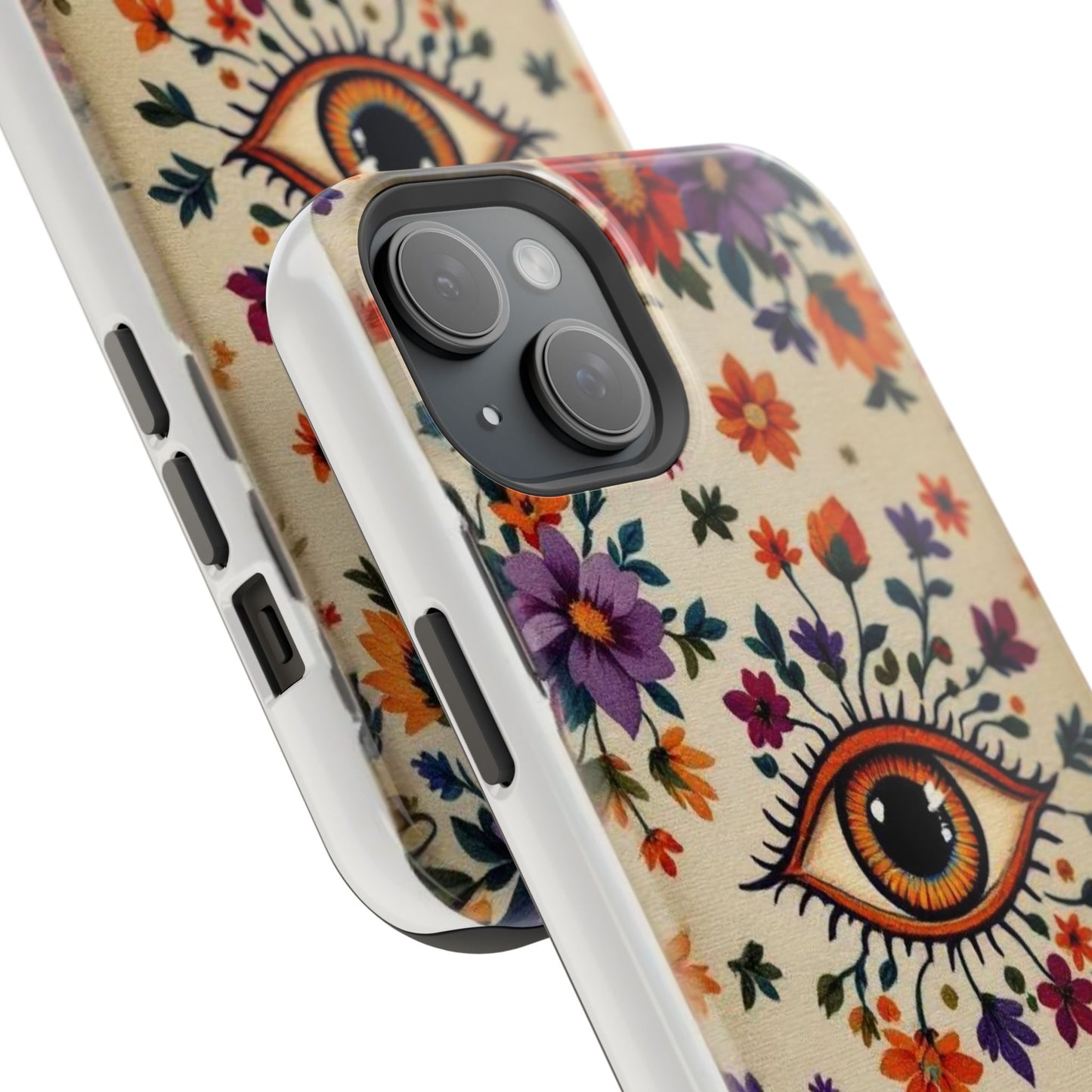 Phone Cases - Eye of God Symbol Impact-Resistant Case by Astral Signature