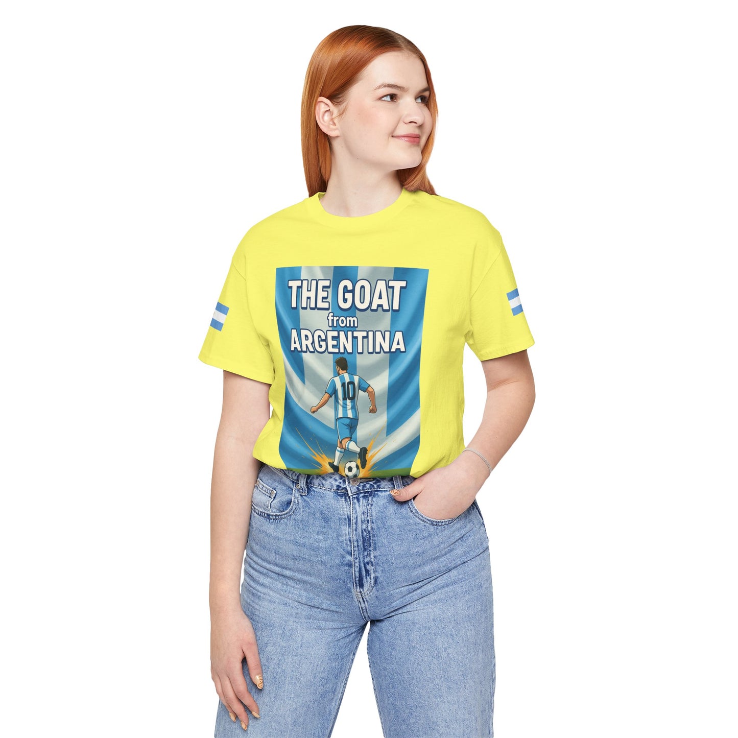 The GOAT from ARGENTINA Team Tee - Casual Fashion T-Shirt, USA World Cup 2026 Limited Edition
