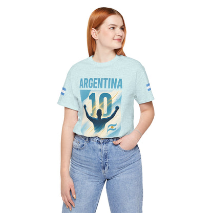 Argentina Legend from Rosario Team Tee - Casual Fashion T-Shirt, USA World Cup 2026 Limited Edition