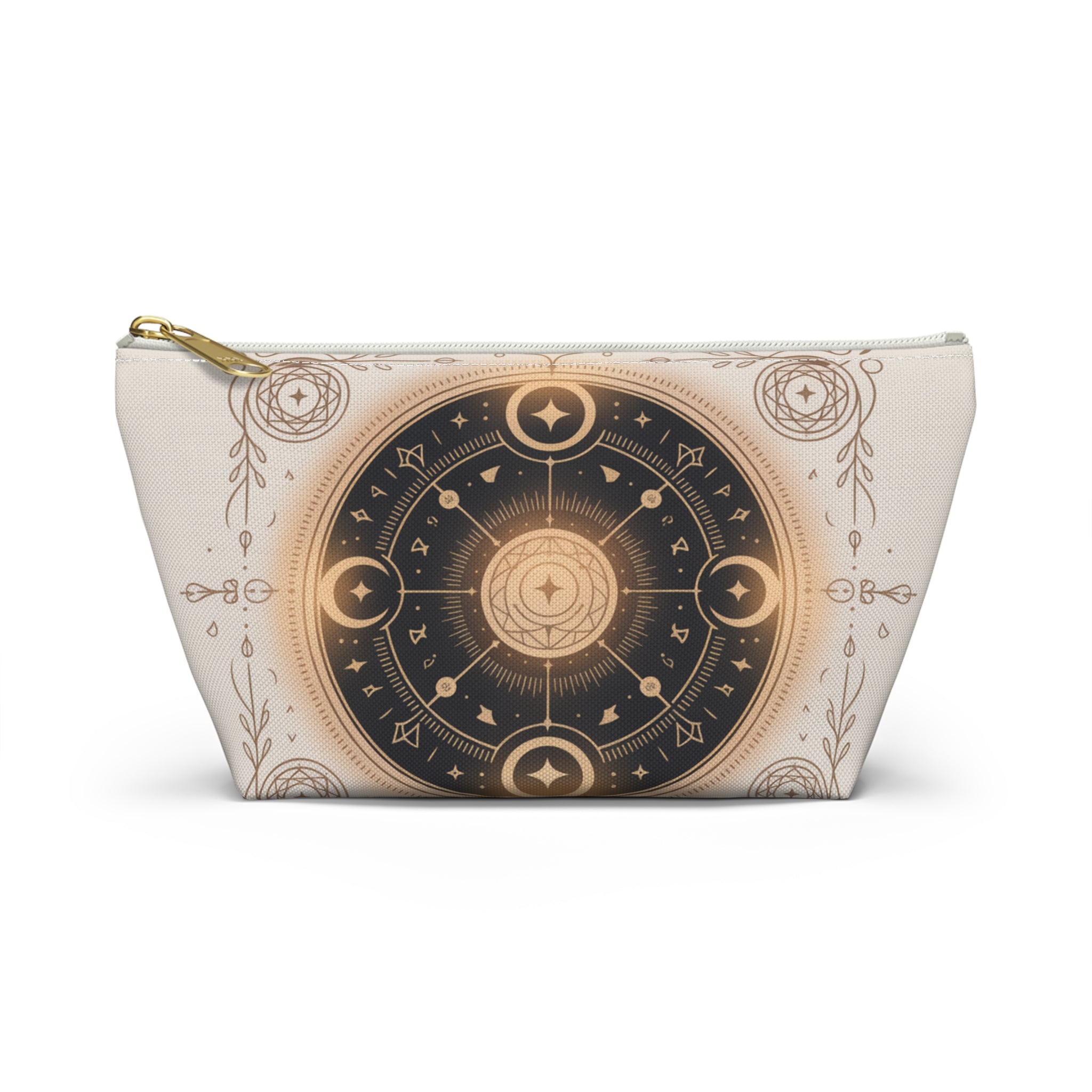Magical Astrology Pouch, Cosmic Accessory Bag, Zodiac Travel Organizer, Horoscope Makeup Case, Celestial Gift