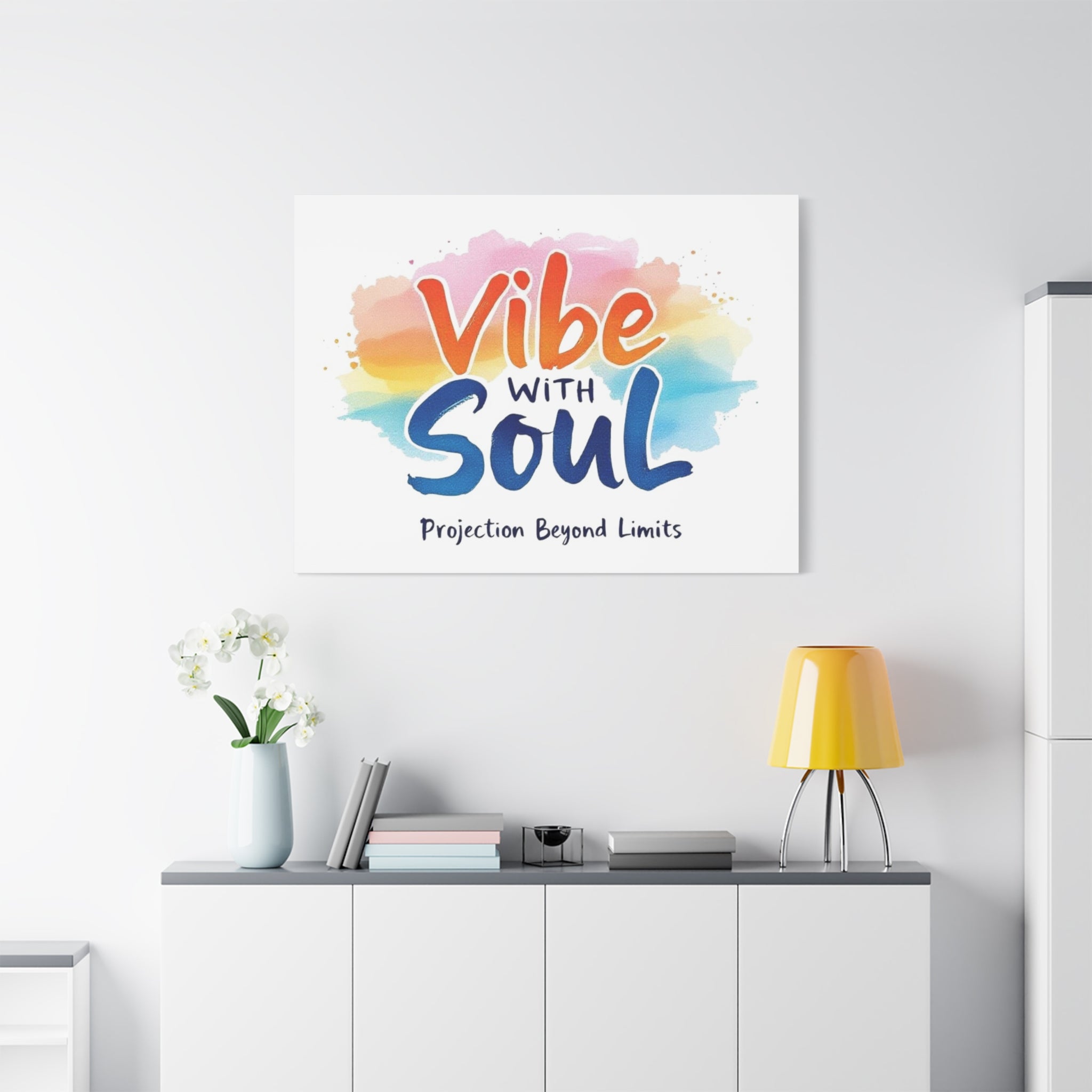 Canvas Art Vibe with Soul – Inspirational Wall Decor