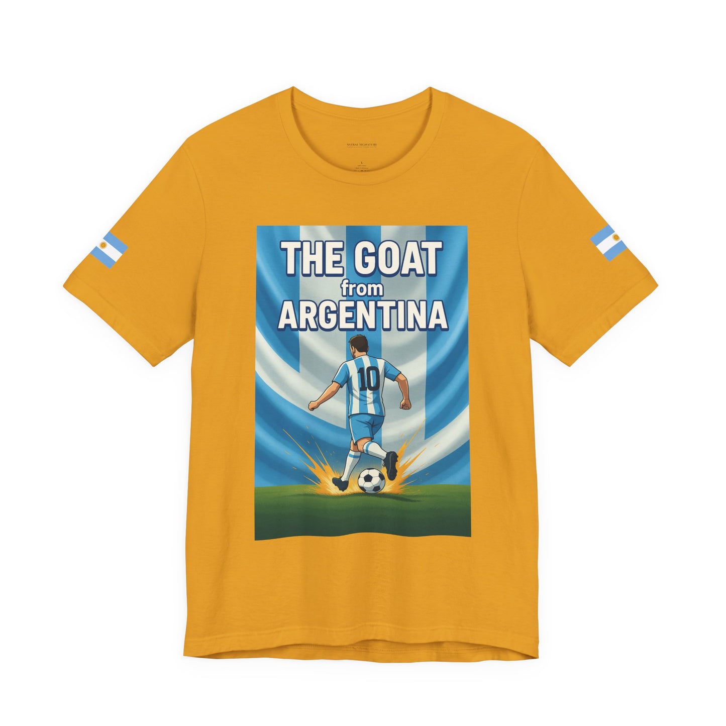 The GOAT from ARGENTINA Team Tee - Casual Fashion T-Shirt, USA World Cup 2026 Limited Edition