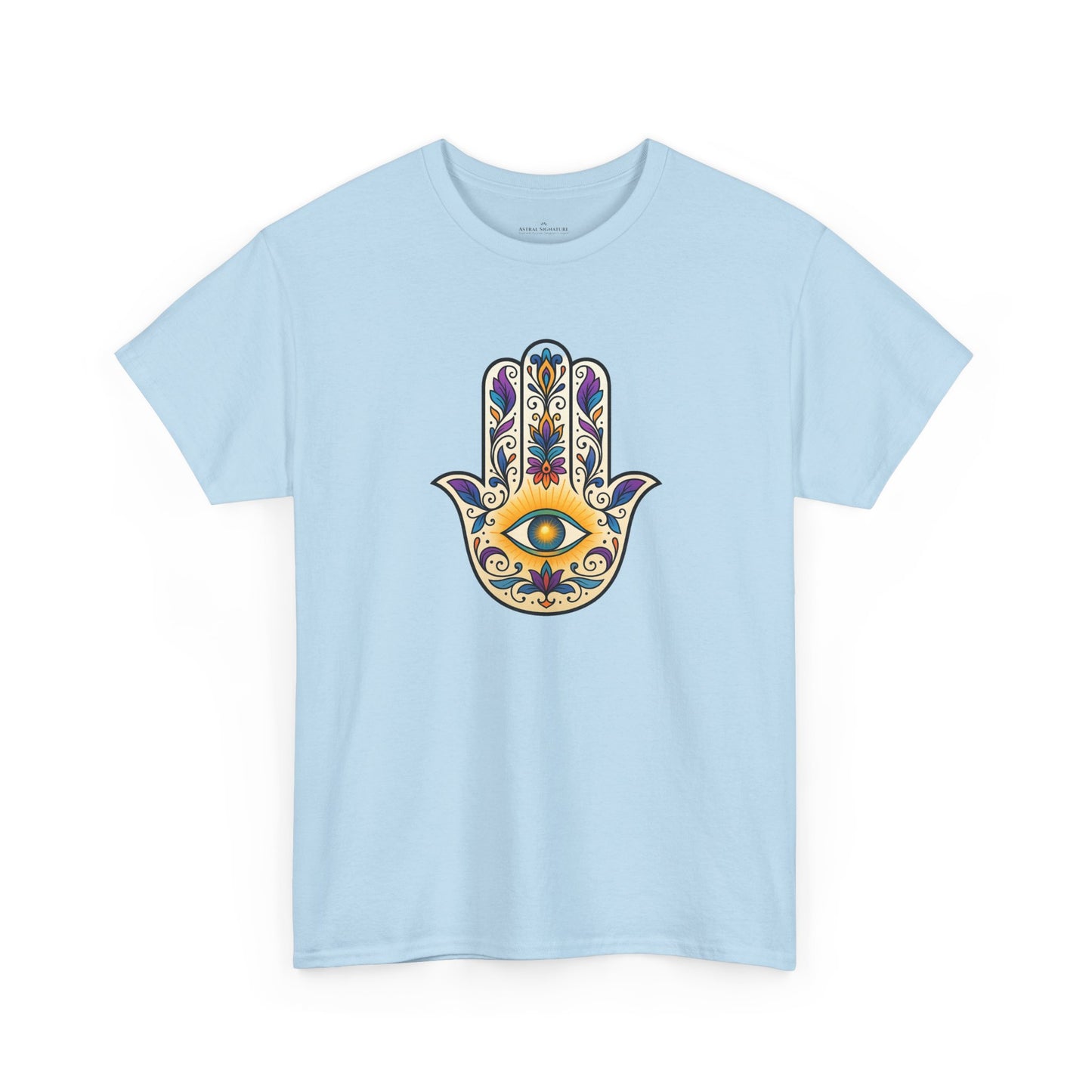 Hamsa Protection Tee - Astral Signature