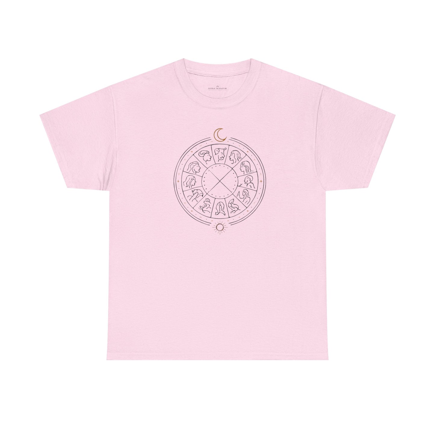 The Zodiac Tee - Unisex Jersey T-Shirt in lighter colors by Astral Signature