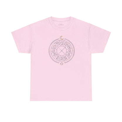 The Zodiac Tee - Unisex Jersey T-Shirt in lighter colors by Astral Signature