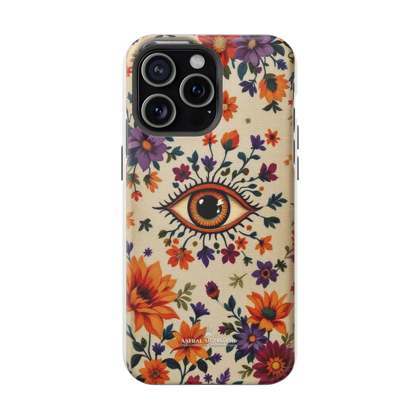 Phone Cases - Eye of God Symbol Impact-Resistant Case by Astral Signature