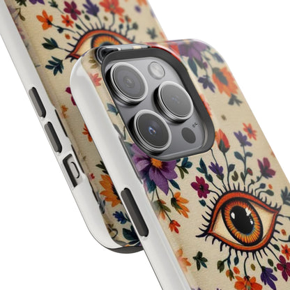 Phone Cases - Eye of God Symbol Impact-Resistant Case by Astral Signature