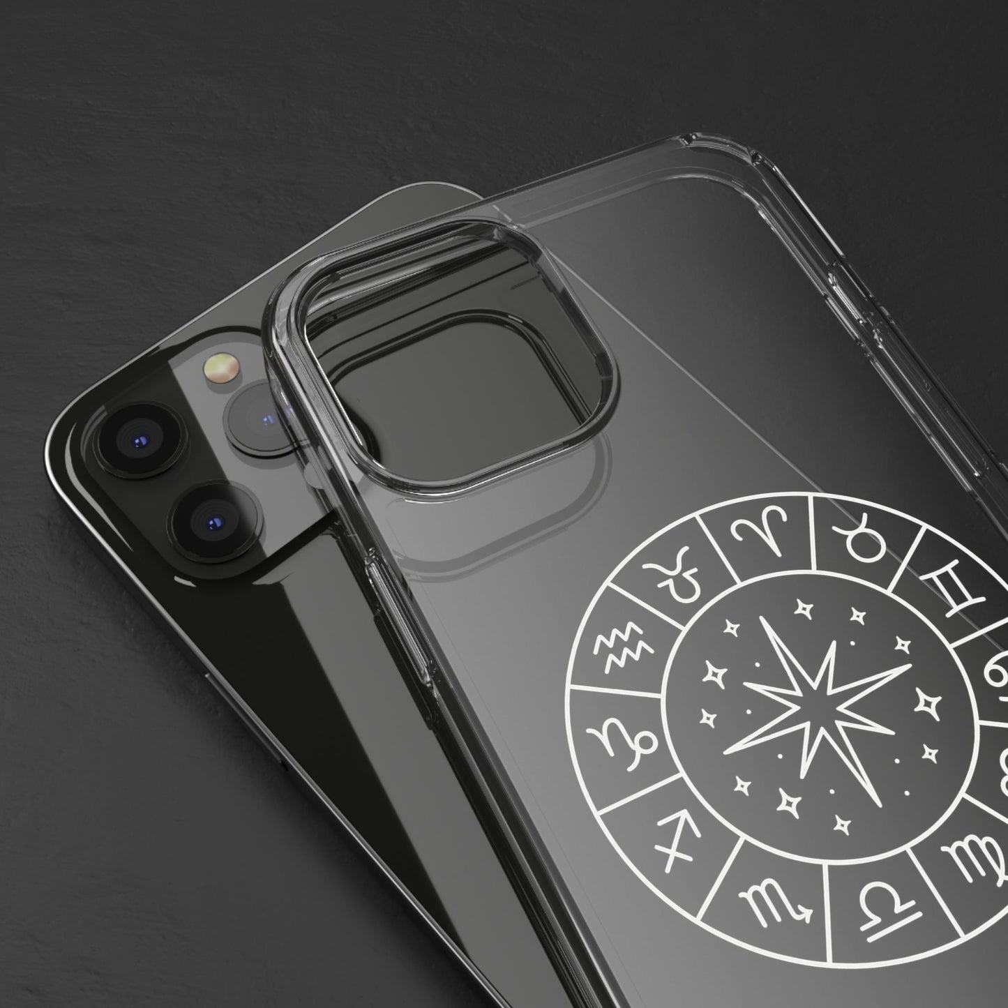 iPhone Clear Cases, ideal for darker iPhone colors - Astral Signature
