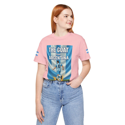The GOAT from ARGENTINA Team Tee - Casual Fashion T-Shirt, USA World Cup 2026 Limited Edition