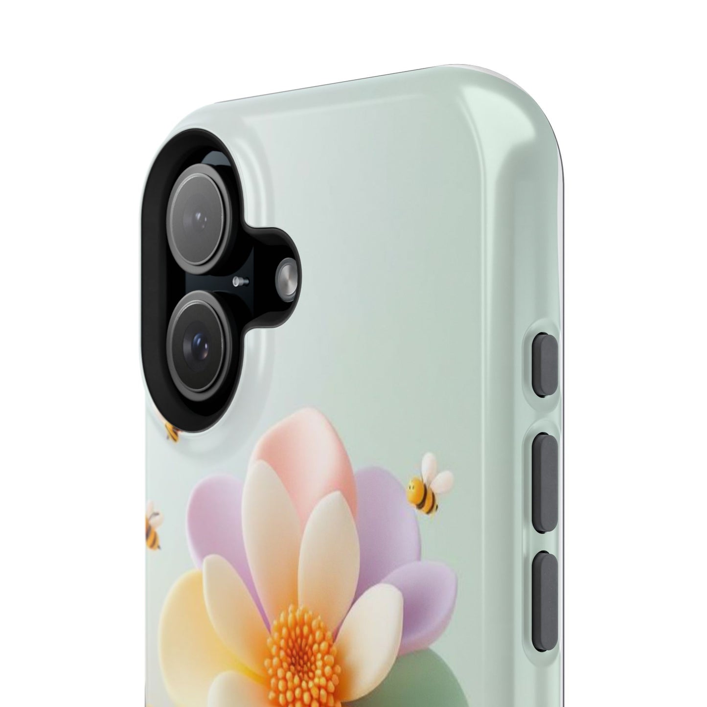 Phone Case Impact-Resistant, Calming 3D Flower Phone Case Impact-Resistant Case for Kids and Adults - Astral Signature