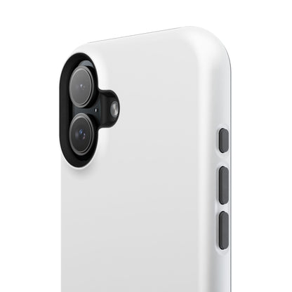 White Phone Case - Impact-Resistant White iPhone & Samsung Galaxy Case by Astral Signature