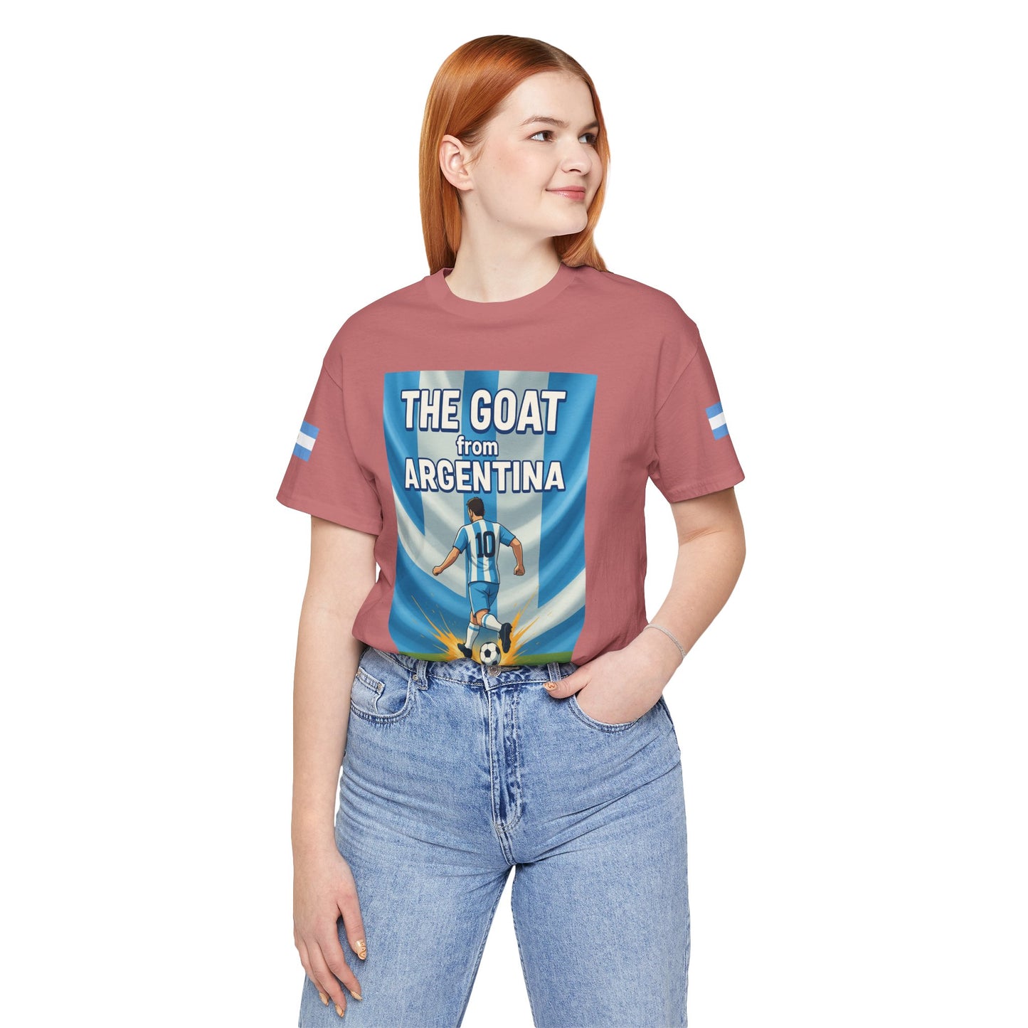 The GOAT from ARGENTINA Team Tee - Casual Fashion T-Shirt, USA World Cup 2026 Limited Edition