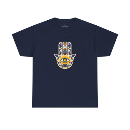 Hamsa Protective Symbol Tee - Astral Signature