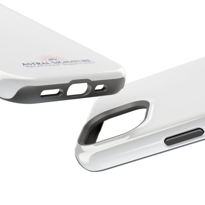 White Phone Case - Impact-Resistant White iPhone & Samsung Galaxy Case by Astral Signature