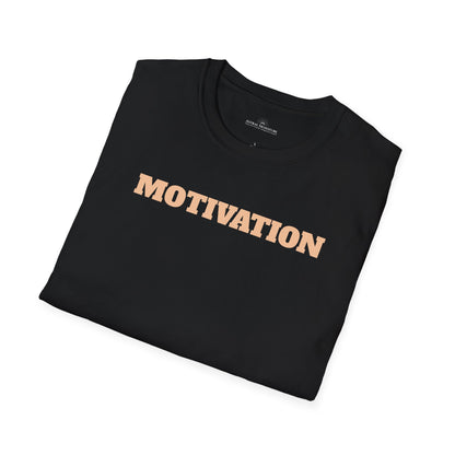 Motivation Tee, Essence Style Unisex Softstyle T-Shirt, White Label by Astral Signature