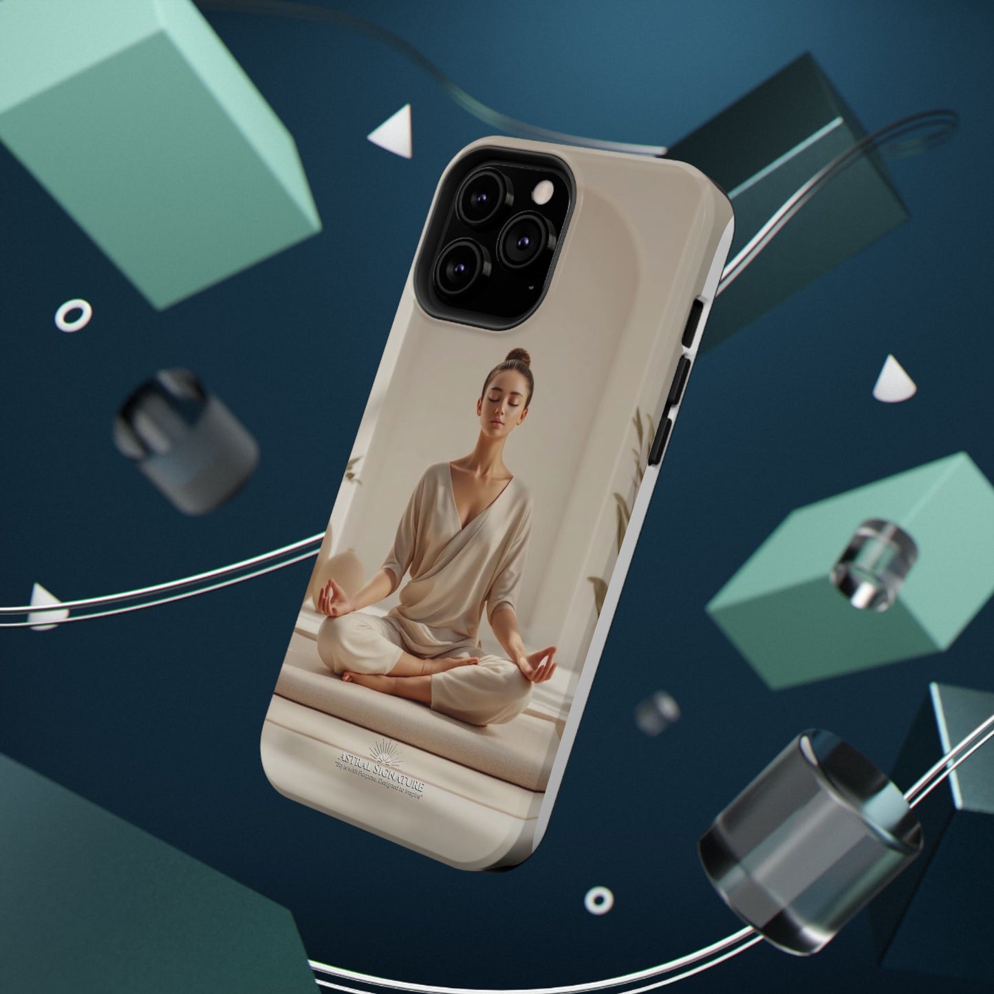 3D Yogi Phone Cases with Symbols and Protection, iPhone Cases with meaning by Astral Signature