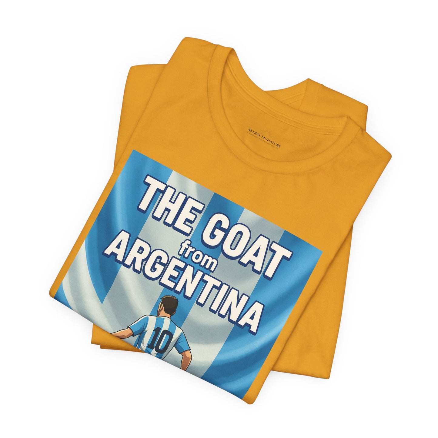 The GOAT from ARGENTINA Team Tee - Casual Fashion T-Shirt, USA World Cup 2026 Limited Edition