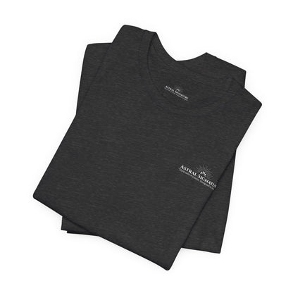 Astral Signature Tee, Unisex T-shirt in darker Colors, Gift for Friends, by Astral Signature