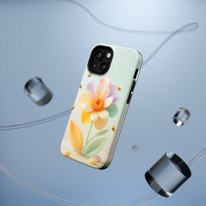 Phone Case Impact-Resistant, Calming 3D Flower Phone Case Impact-Resistant Case for Kids and Adults - Astral Signature