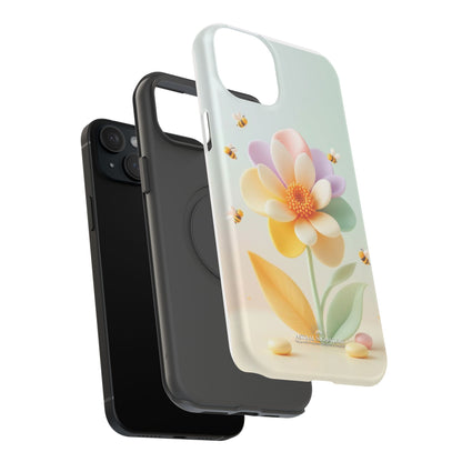 Phone Case Impact-Resistant, Calming 3D Flower Phone Case Impact-Resistant Case for Kids and Adults - Astral Signature