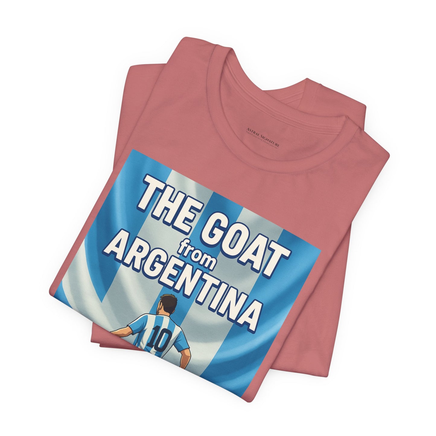 The GOAT from ARGENTINA Team Tee - Casual Fashion T-Shirt, USA World Cup 2026 Limited Edition