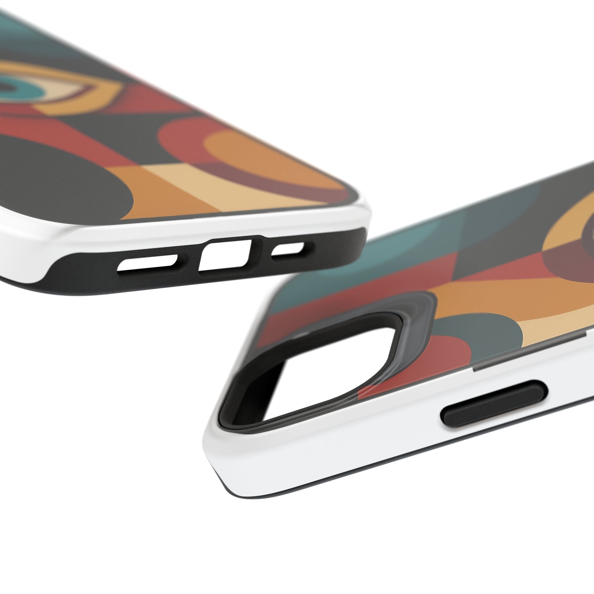 Astral Signature Spiritual Symbol Phone Cases - Impact-Resistant, Wireless Charging, Unique Designs