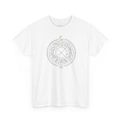 The Zodiac Tee - Unisex Jersey T-Shirt in lighter colors by Astral Signature