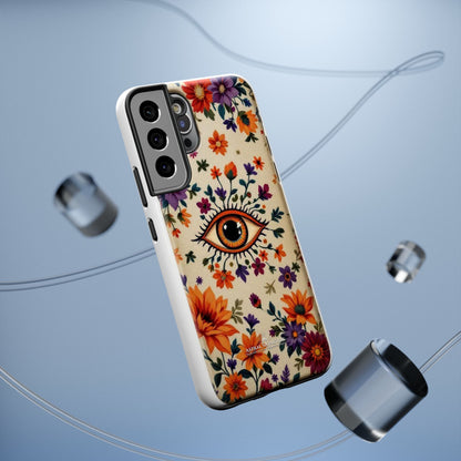 Phone Cases - Eye of God Symbol Impact-Resistant Case by Astral Signature