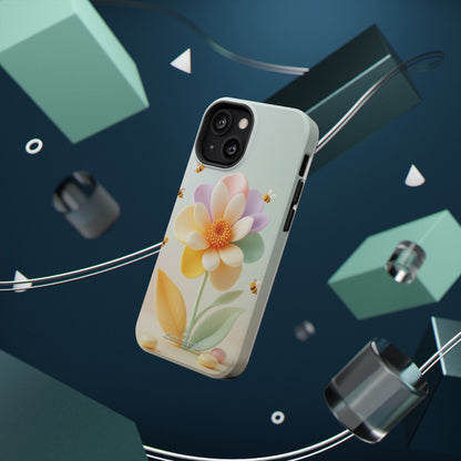 Phone Case Impact-Resistant, Calming 3D Flower Phone Case Impact-Resistant Case for Kids and Adults - Astral Signature
