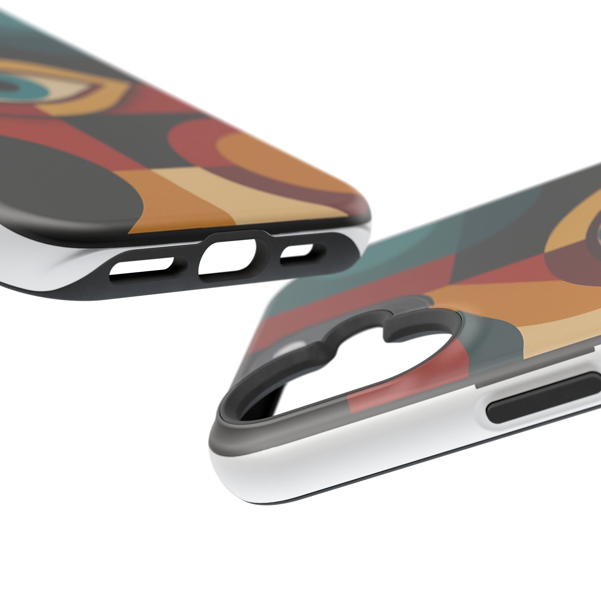 Astral Signature Spiritual Symbol Phone Cases - Impact-Resistant, Wireless Charging, Unique Designs