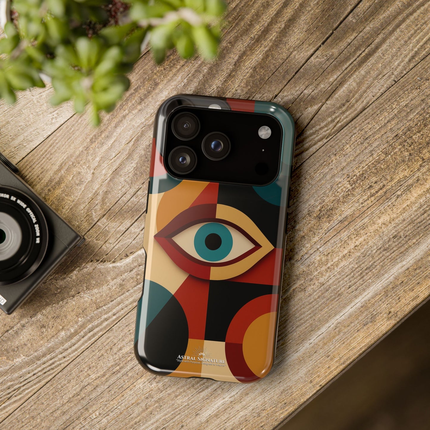 Phone Cases - Astral Eye of God Symbol for Protection by Astral Signature