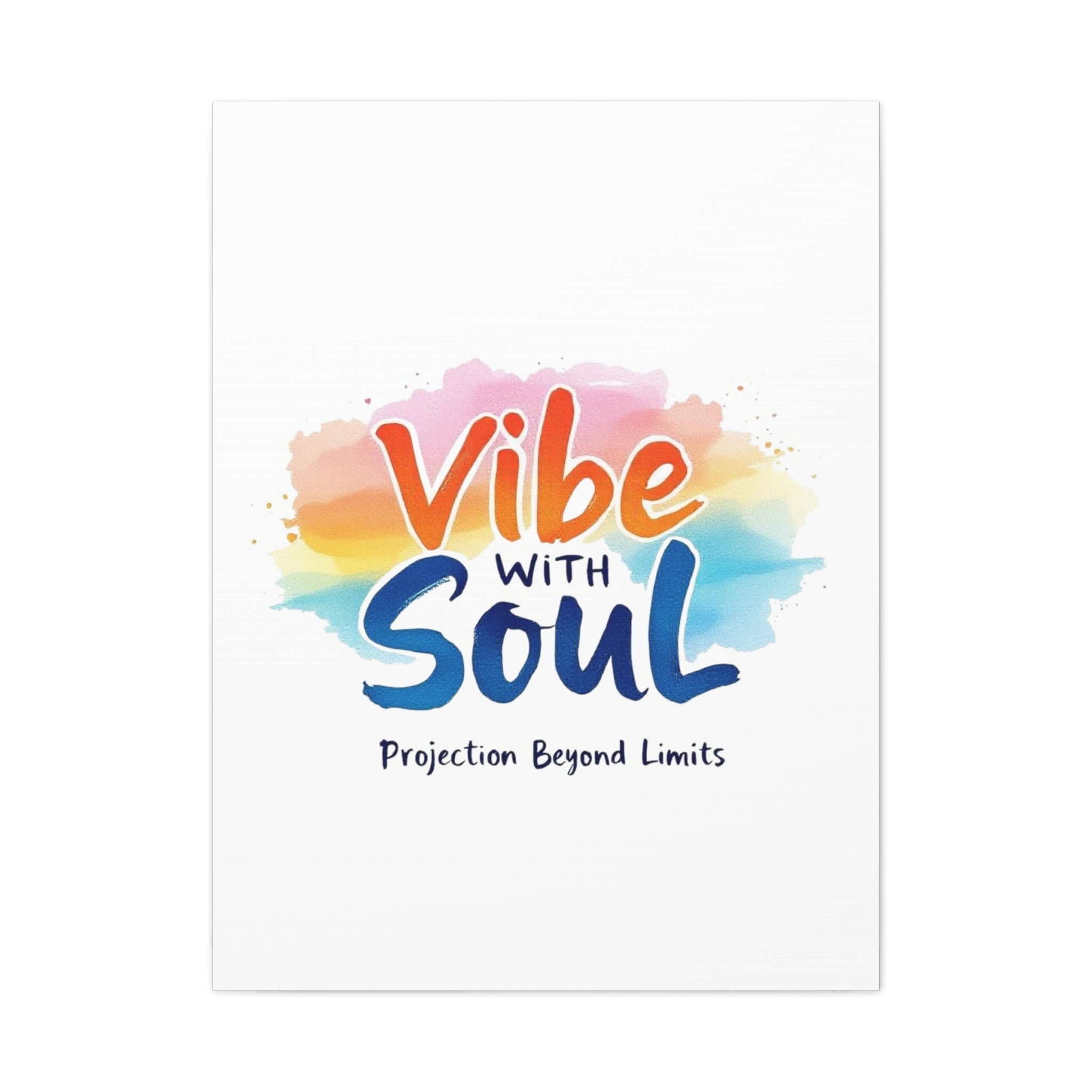 Canvas Art Vibe with Soul - Bright and colorful decor piece adding flair to rooms.