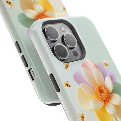 Phone Case Impact-Resistant, Calming 3D Flower Phone Case Impact-Resistant Case for Kids and Adults - Astral Signature