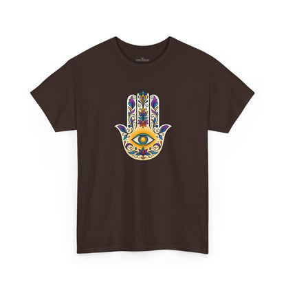 Hamsa Protective Symbol Tee - Astral Signature