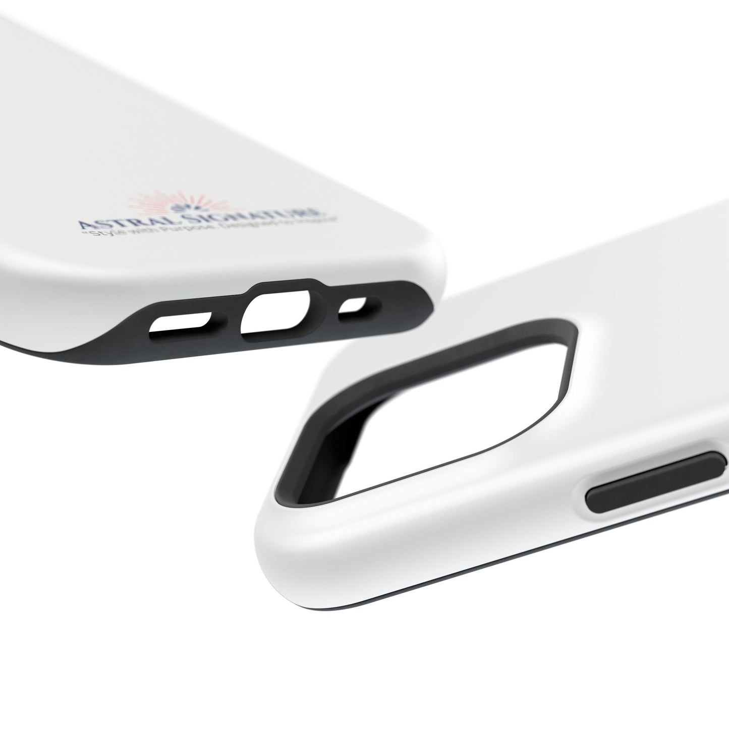 White Phone Case - Impact-Resistant White iPhone & Samsung Galaxy Case by Astral Signature