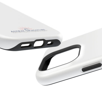 White Phone Case - Impact-Resistant White iPhone & Samsung Galaxy Case by Astral Signature