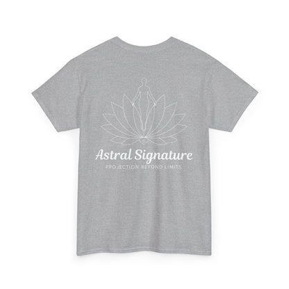 Camiseta com símbolo protetor Hamsa da Astral Signature - Astral Design