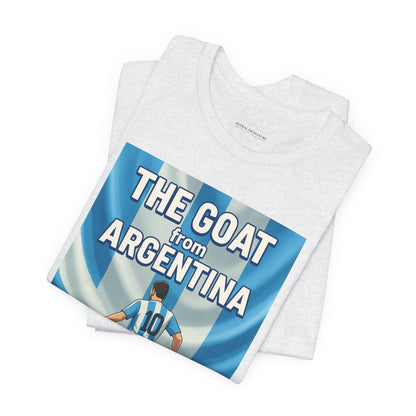 The GOAT from ARGENTINA Team Tee - Casual Fashion T-Shirt, USA World Cup 2026 Limited Edition