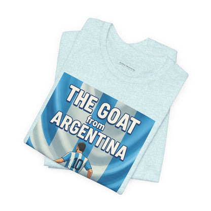 The GOAT from ARGENTINA Team Tee - Casual Fashion T-Shirt, USA World Cup 2026 Limited Edition