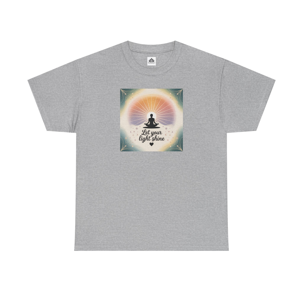 Motivational Unisex Tee: Let Your Light Shine Collection by Quetal Travel ASTRAL