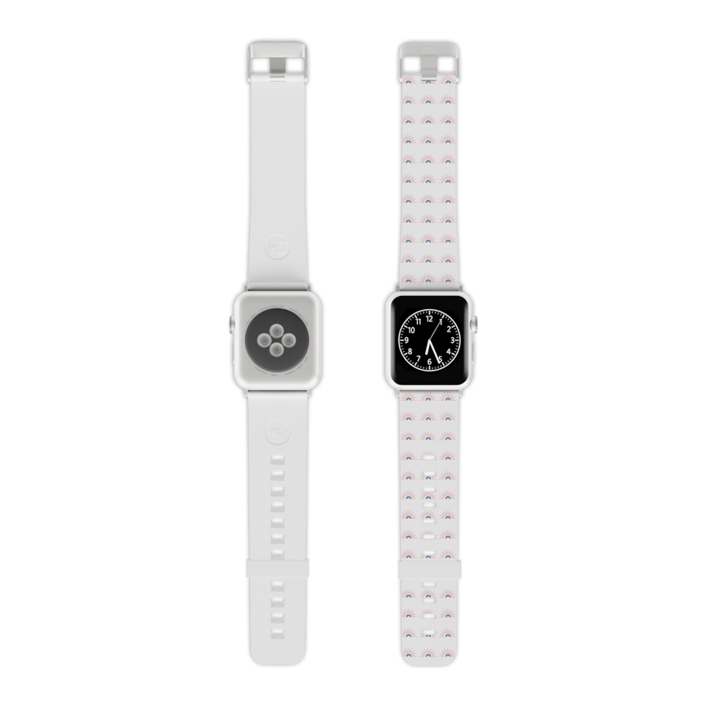 Astral Signature Apple Watch Band — Sunrise Pattern Silicone Strap