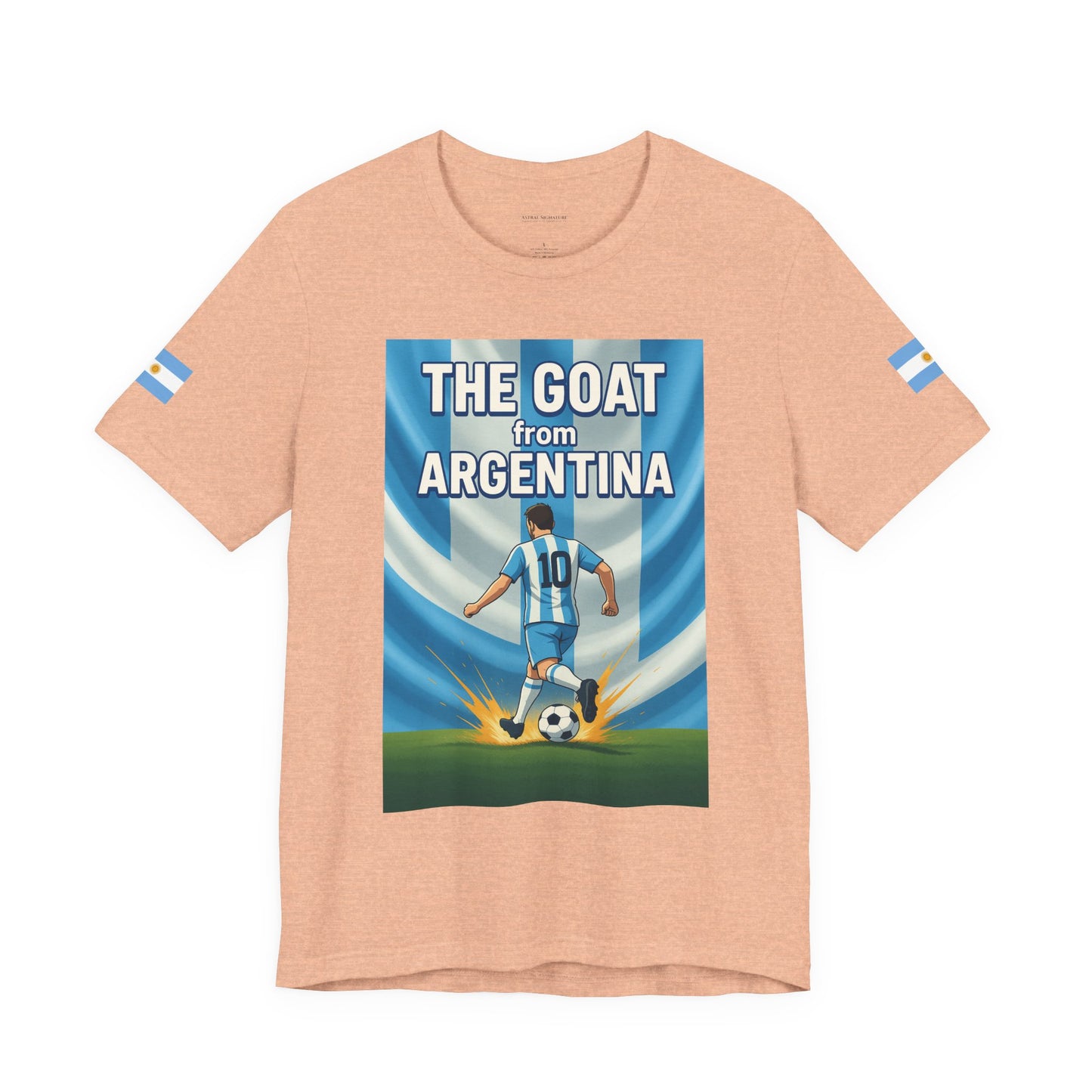 The GOAT from ARGENTINA Team Tee - Casual Fashion T-Shirt, USA World Cup 2026 Limited Edition
