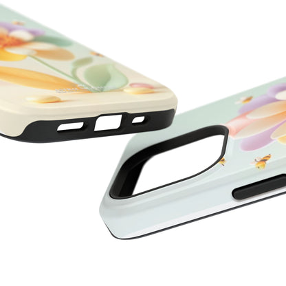 Phone Case Impact-Resistant, Calming 3D Flower Phone Case Impact-Resistant Case for Kids and Adults - Astral Signature