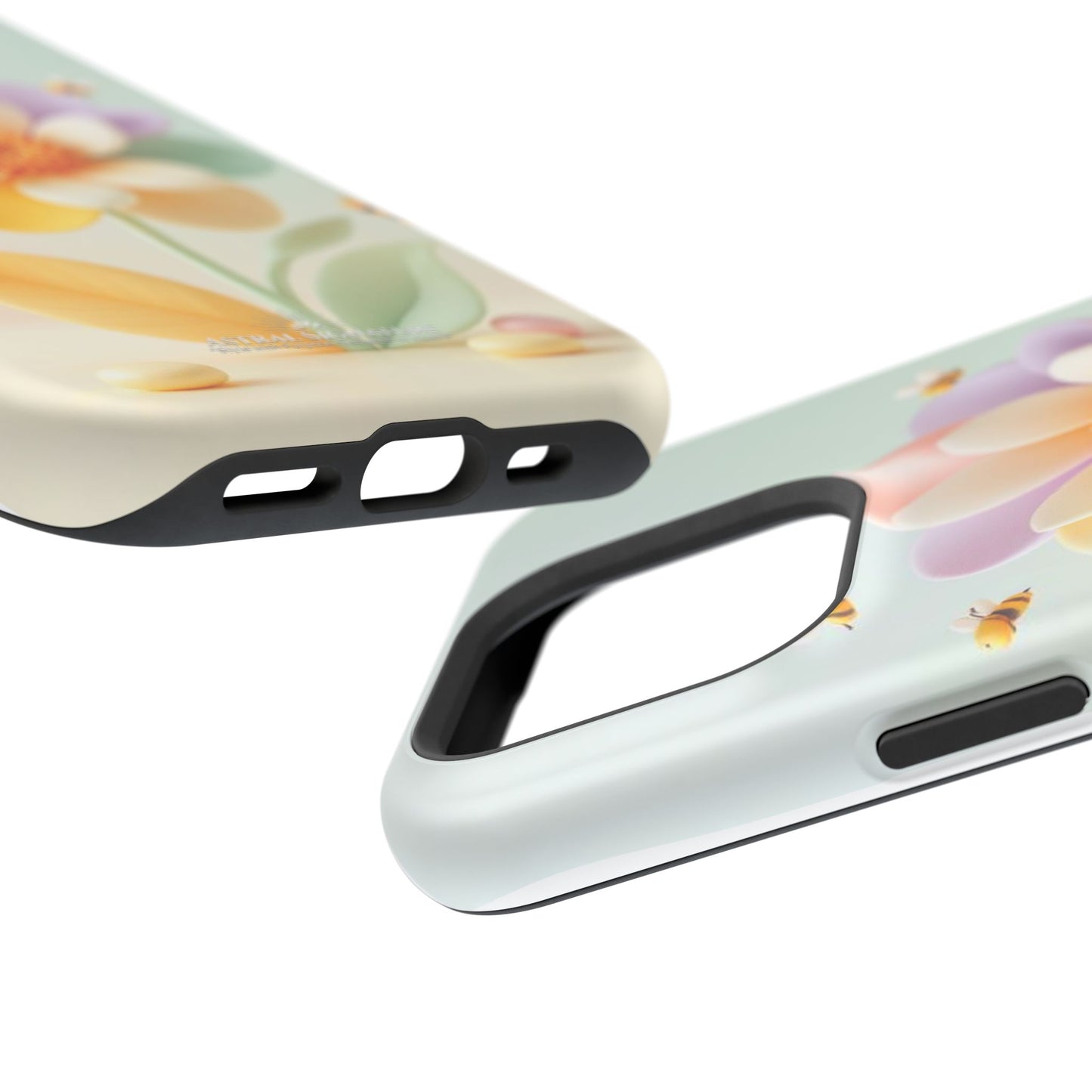 Phone Case Impact-Resistant, Calming 3D Flower Phone Case Impact-Resistant Case for Kids and Adults - Astral Signature