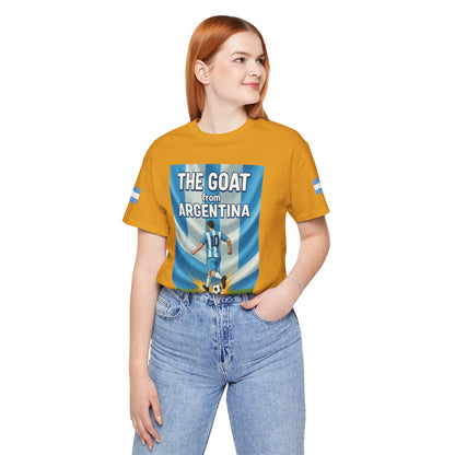 The GOAT from ARGENTINA Team Tee - Casual Fashion T-Shirt, USA World Cup 2026 Limited Edition
