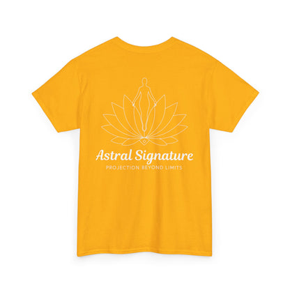 Camiseta com símbolo protetor Hamsa da Astral Signature - Astral Design