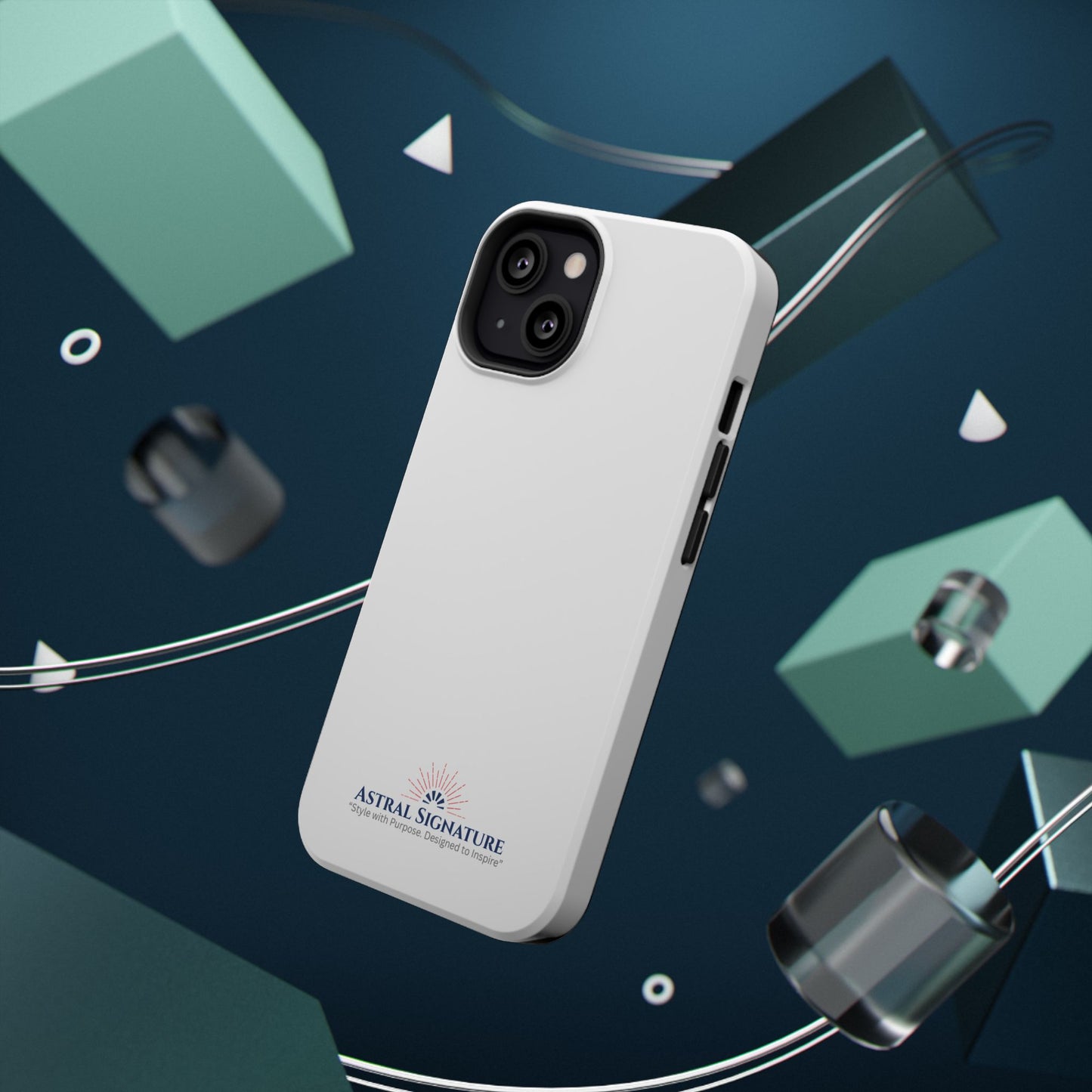 White Phone Case - Impact-Resistant White iPhone & Samsung Galaxy Case by Astral Signature