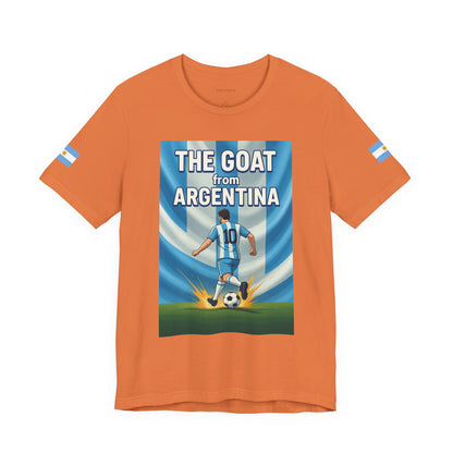 The GOAT from ARGENTINA Team Tee - Casual Fashion T-Shirt, USA World Cup 2026 Limited Edition
